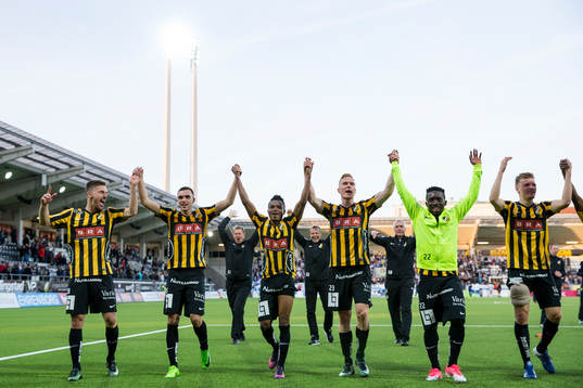 Häcken tackar publiken