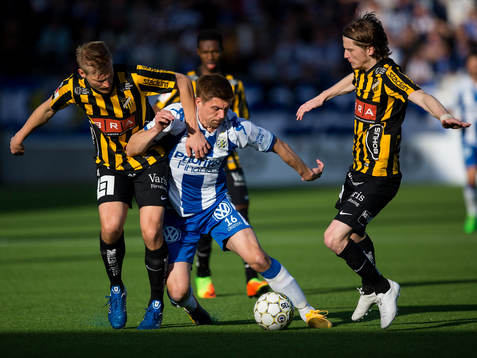 Häckens Juhani Ojala och Erik Friberg
