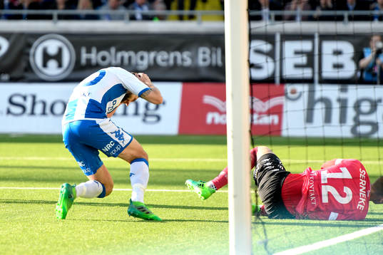 IFK Göteborgs Mattias Bjärsmyr deppar