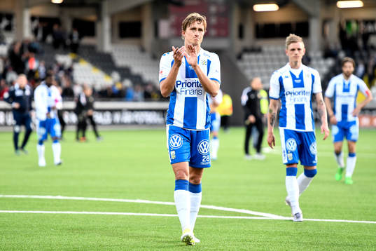 IFK Göteborgs Thomas Rogne deppar