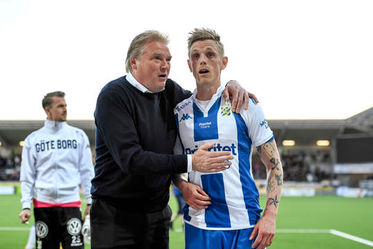 IFK Göteborgs tränare Jörgen Lennartsson och Sören