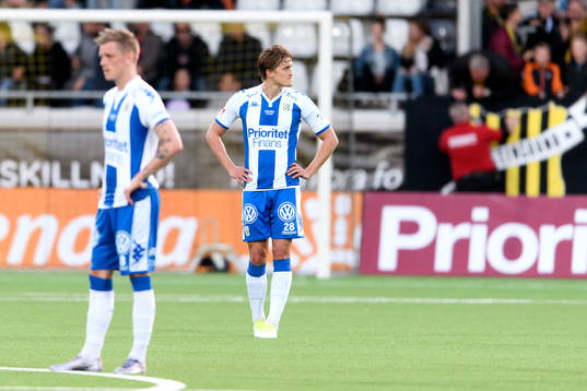 IFK Göteborgs Thomas Rogne deppar