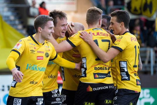Elfsborgs Viktor Prodell jublar