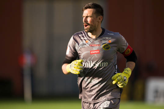 Elfsborgs målvakt Kevin Stuhr Ellegaard
