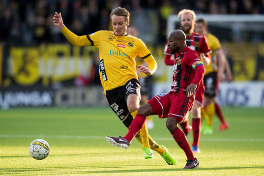 Östersunds Fouad Bachirou och Elfsborgs Viktor Prodell