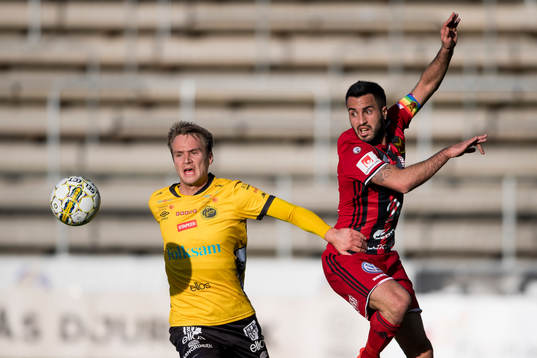 Östersunds Brwa Nouri och Elfsborgs Viktor Prodell