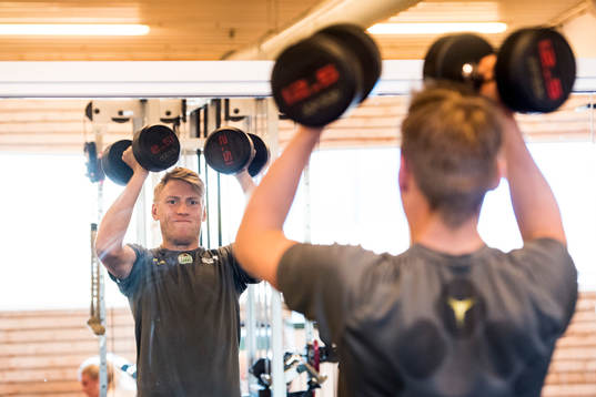 Målvakt Emil Kruse