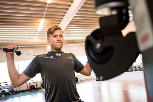 Målvakt Emil Kruse