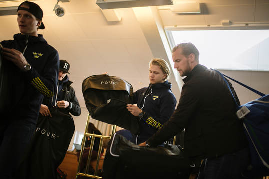 Sveriges spelare med packning