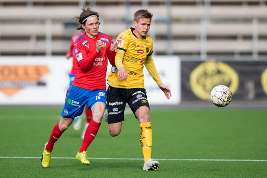 Elfsborgs Anton Thorsson och Helsingborgs Max Svensson