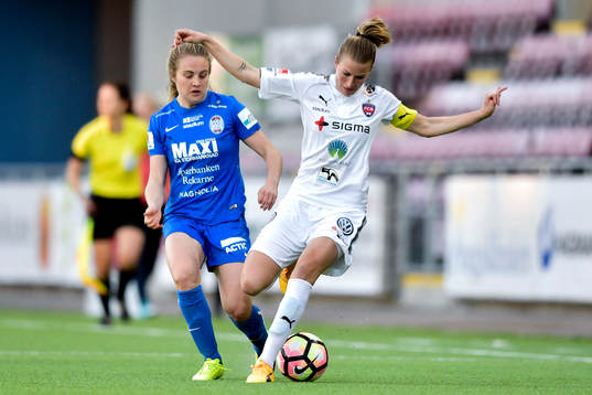 Eskilstunas Fiona Brown och Rosengårds Emma Berglund