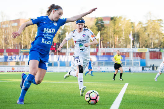 Eskilstunas Petra Andersson mot Rosengårds Sofie Junge