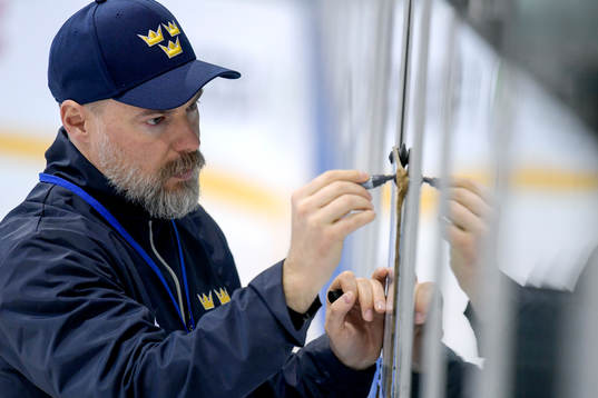 Sveriges förbundskapten Rikard Grönborg