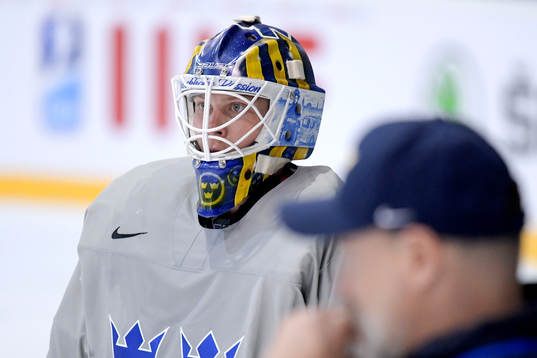 Sveriges målvakt Viktor Fasth