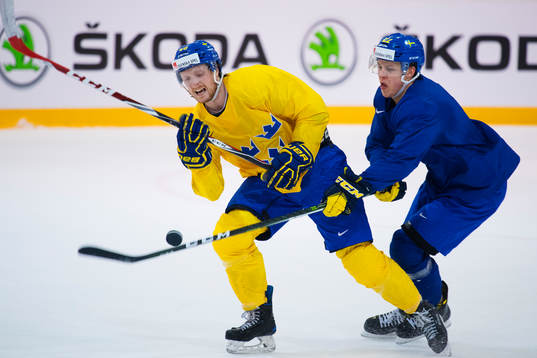 Carl Klingberg och Joel Eriksson Ek