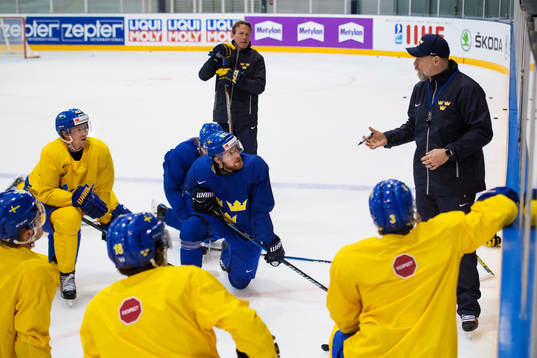 Joakim Nordström, assisterande tränare Johan Garpenlöv