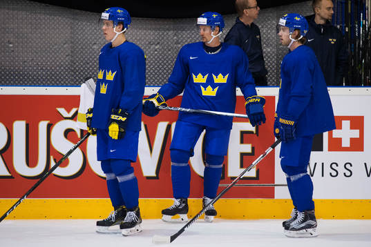 Joel Eriksson Ek, Anton Strålman och Elias Lindholm