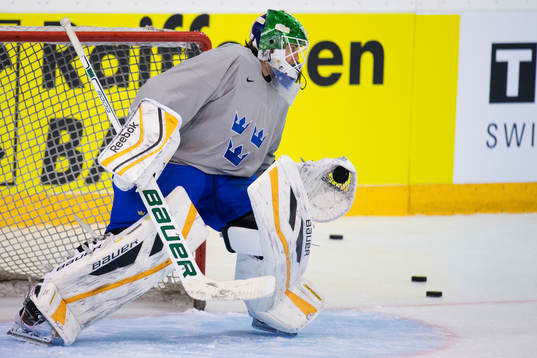 Målvakten Niklas Svedberg