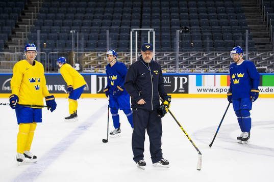 John Klingberg, Marcus Krüger, förbundskapten Rikard