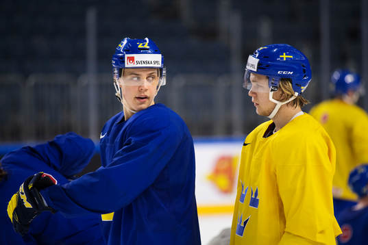 Joel Eriksson Ek och William Karlsson
