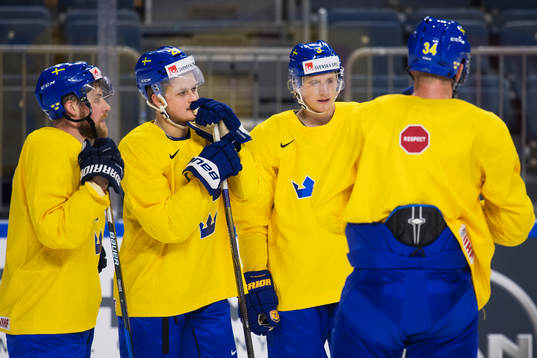 Linus Omark, William Nylander, John Klingberg och Carl