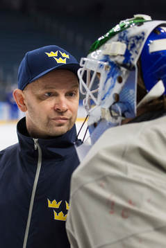 Målvaktstränare Stefan Ladhe