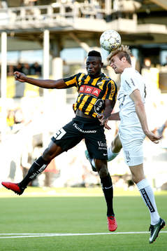 Häckens Alhassan Kamara och Sirius Daniel Jarl