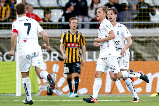 Sirius Christer Gustafsson jublar