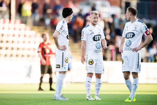 Östers Elmin Nurkic, Sebastian Crona och Mario Vasilj