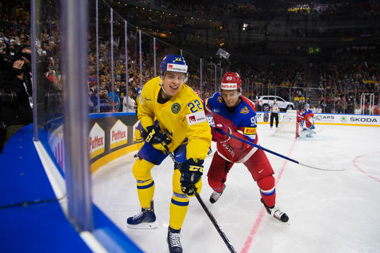 Sveriges Joel Eriksson Ek och Rysslands  Vladislav