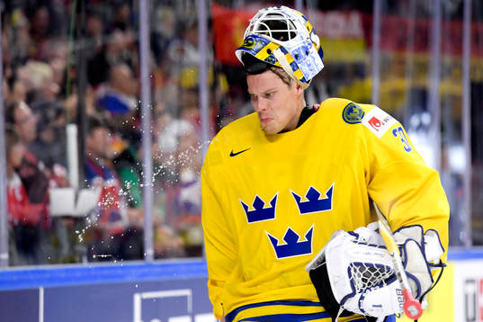 Sveriges målvakt Viktor Fasth