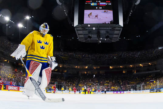 Sveriges målvakt Viktor Fasth