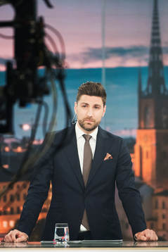 Björn Oldeen i studion