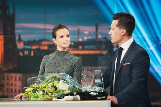 Lena Sundqvist och Sam Hallam