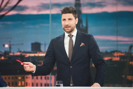 Björn Oldeen i studion