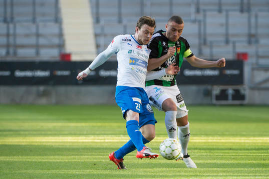 Värnamos Victor Nilsson och GAIS Malkolm Moenza