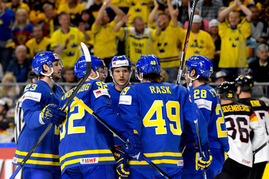 Sveriges Oliver Ekman Larsson, Gabriel Landeskog, Jonas