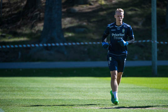 Målvakt Pontus Dahlberg