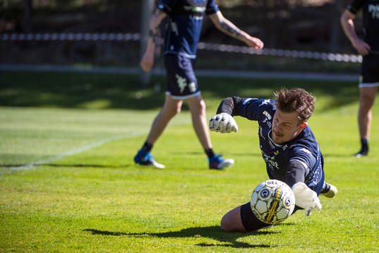 Målvakt Erik Dahlin
