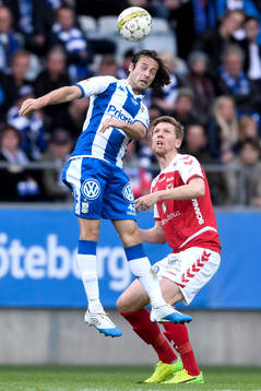 IFK Göteborgs Mikkel Diskerud och Kalmars David Elm