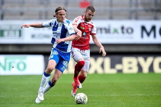 IFK Göteborgs August Erlingmark och Kalmars Filip