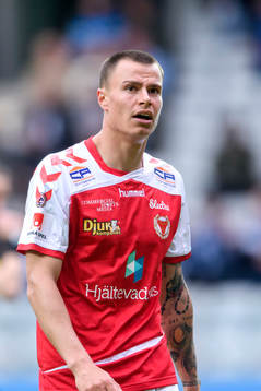 Kalmars Melker Hallberg deppar