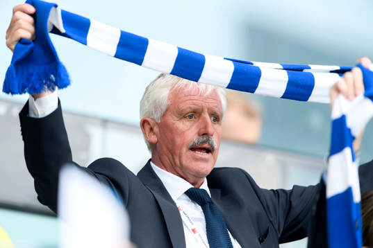 IFK Göteborgs ordförande Frank Andersson innan
