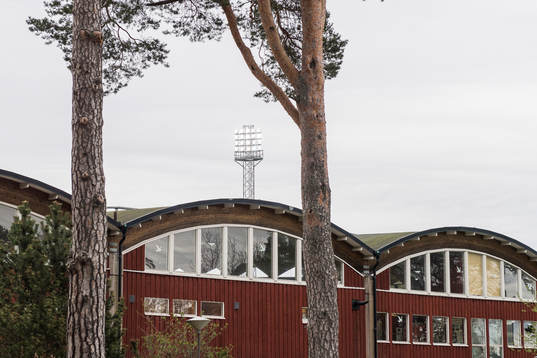 Elljus på Stadsparksvallen