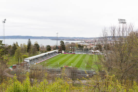 Stadsparksvallen exteriört
