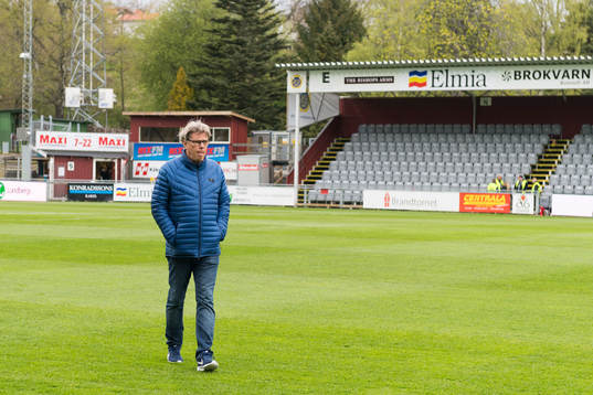 AFC Eskilstunas tränare Pelle Olsson