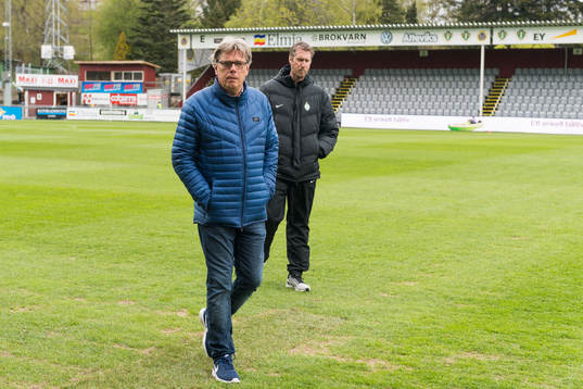 AFC Eskilstunas tränare Pelle Olsson