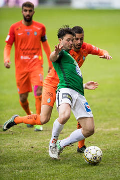 Jönköpings Jonathan Tamimi och AFC Eskilstunas Sasa Matic