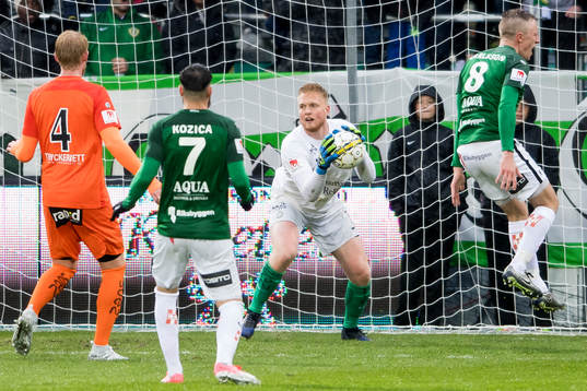 AFC Eskilstunas målvakt Tim Erlandsson