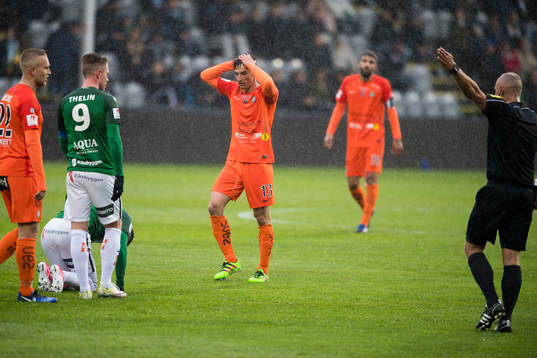 AFC Eskilstunas Thomas Piermayr reagerar på domslut